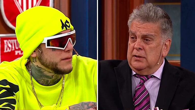 El picante cruce entre Alexander Caniggia y Luis Ventura en Polémica en el bar