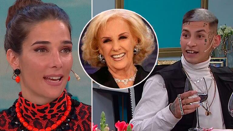 ¡Pidió por la diva! El comentario de L-Gante sobre Mirtha Legrand que descolocó a Juana Viale al aire