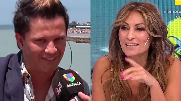 Dario Lopilato se le declaró en vivo a Marcela Tauro