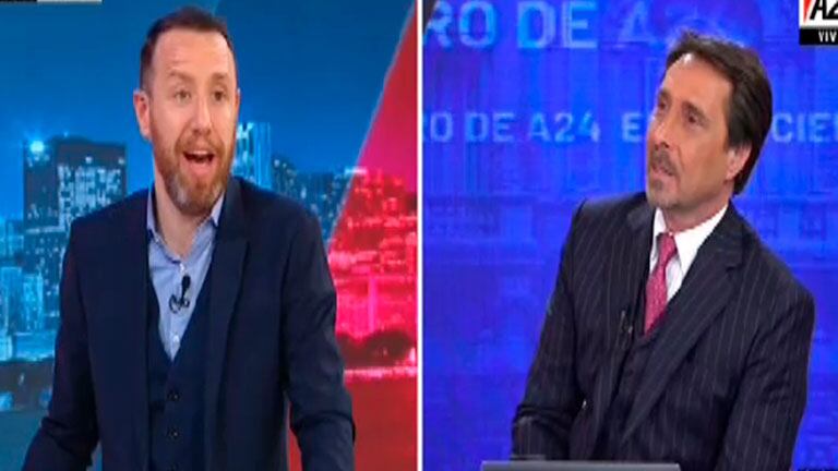 El picantísimo pase entre Eduardo Feinmann y Facundo Pastor en A24