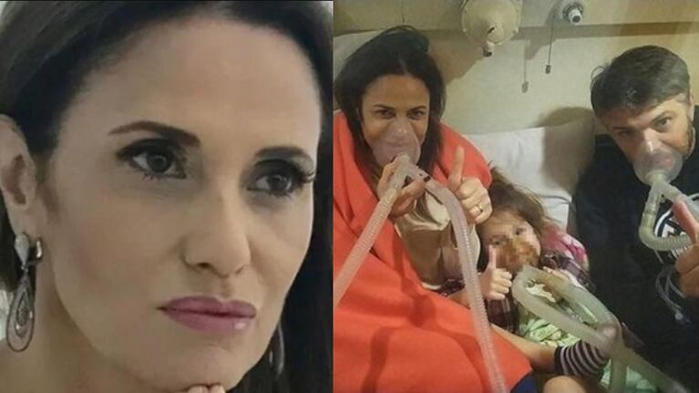 María Fernanda Callejon, conmovida tras ser dada de alta con su familia: "Gracias a mi hija pudimos accionar"