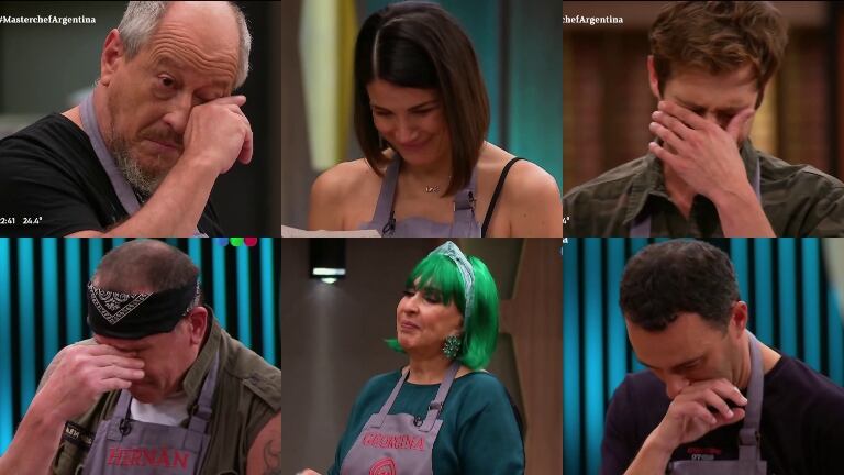 El llanto de los participantes de MasterChef Celebrity 2 al recibir cartas de sus familiares