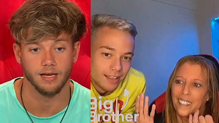 El video viral de Nacho de Gran Hermano con su madre fallecida que fue furor