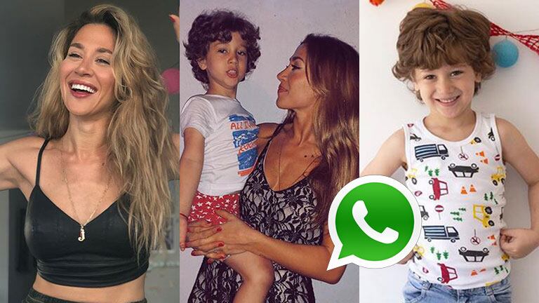 El divertido chat de Jimena Barón y su hijo Morrison 