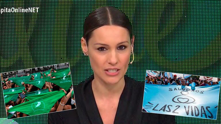 Pampita dejó clara su postura sobre la legalización del aborto