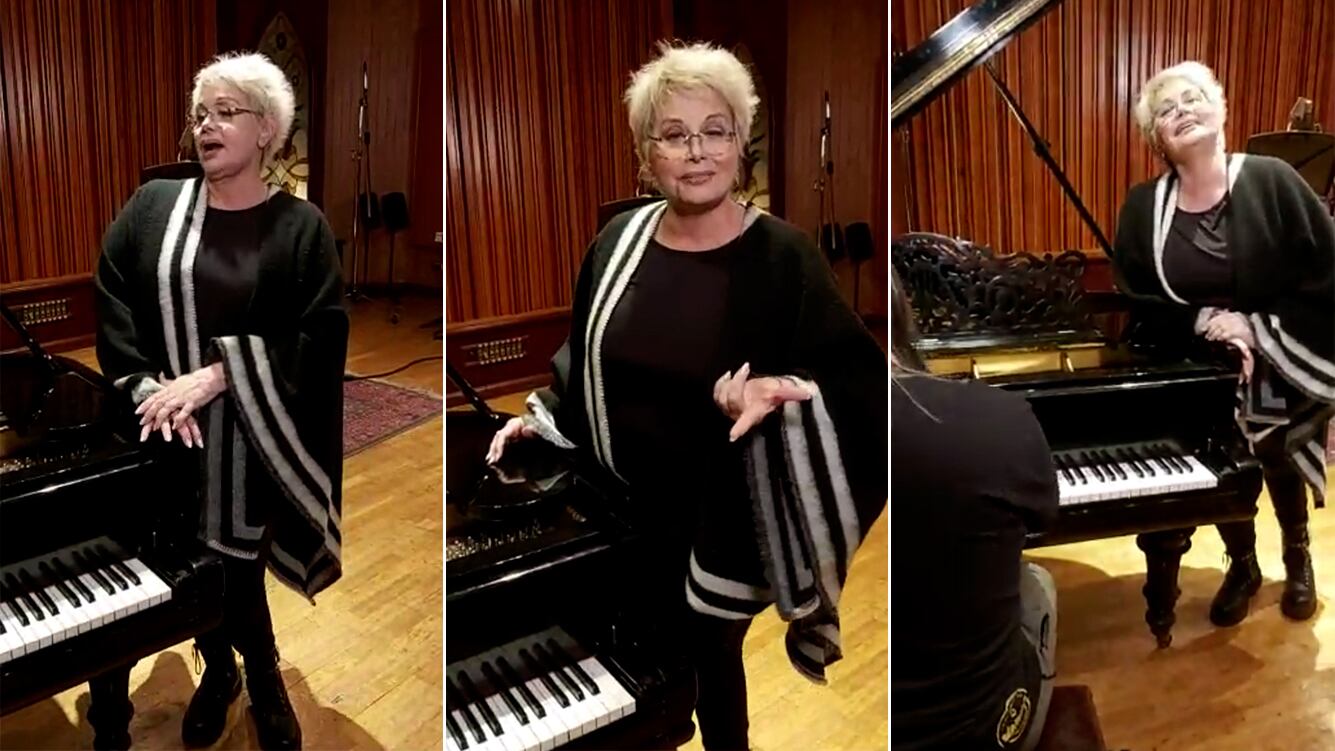 Carmen Barbieri la rompió cantando tango en la previa de Mañanísima