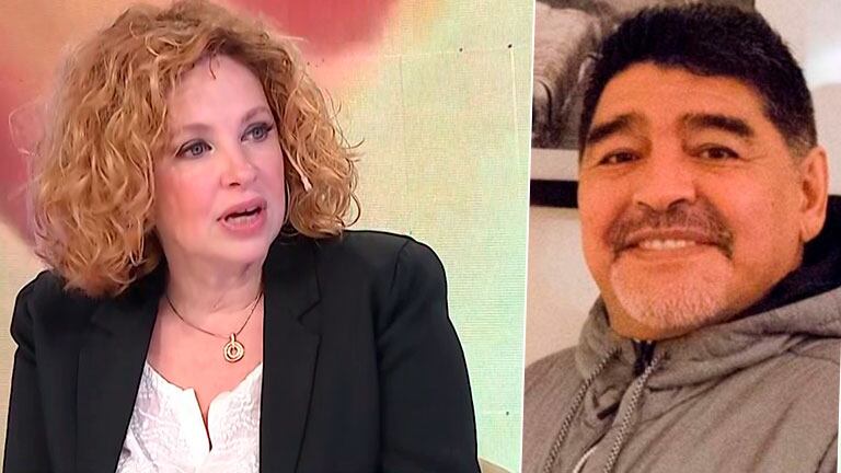 ¡Le dejó una tremenda sorpresa en el hotel! Andrea del Boca contó una cita amorosa fallida con Maradona en Italia