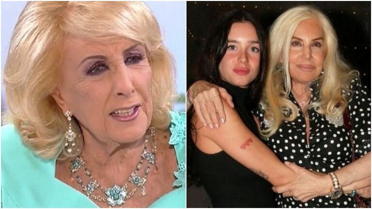 Mirtha Legrand habló de la denuncia contra Lucía Celasco, la nieta de Susana: "Esta chica se habrá extralimitado"