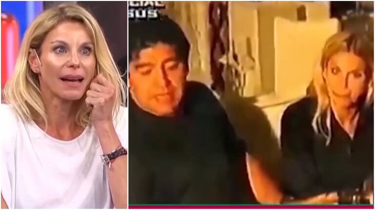 Jimena Cyrulnik y un momento a pura tensión mientras hablaba de Maradona sin saber que estaba al aire: "No me lo garch... de pedo"