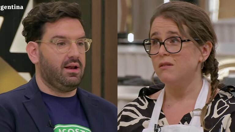 Damián Betular y un fuerte comentario a Malena Guinzburg tras probar su plato en MasterChef: "Me inhabilitaste el paladar"