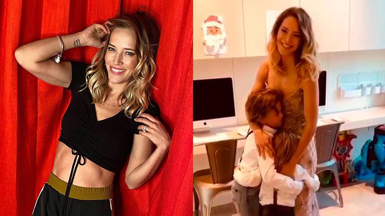 Luisana Lopilato compartió un tierno momento en familia en el día de la madre