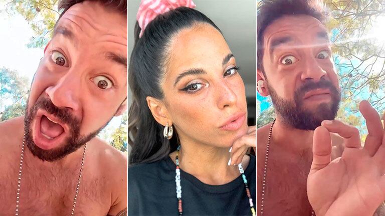 Divertida reacción de Agustín Sierra tras la versión de romance con Cande Molfese