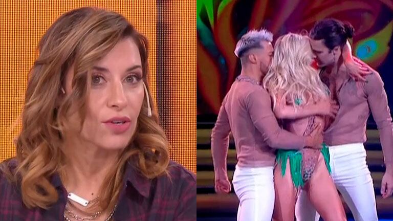 Mariana Brey le reclamó a Luciana Salazar no haberse besado con Mariano Martínez en La Academia