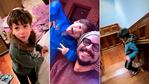 Daniel Osvaldo persiguió a Momo por toda la casa porque no se quería bañar