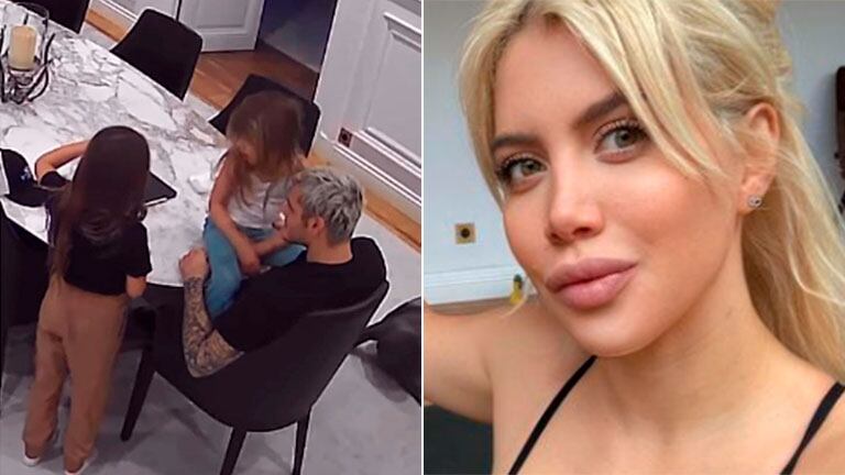 ¡En la mira! Wanda Nara espió a Mauro Icardi con las cámaras de seguridad que tiene en su casa en París