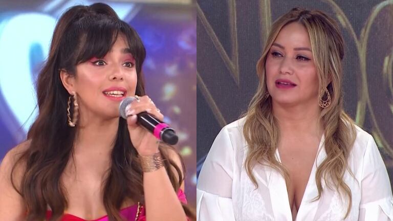 Ángela Leiva reveló que le puso "La reina" a su nuevo disco… ¡frente a Karina La Princesita!: "Así me puso la gente"