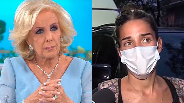 Juana Viale habló de la foto que le sacaron a Mirtha Legrand mientras estaba internada