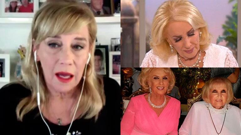 Marcela Tinayre contó cómo le contó a Mirtha Legrand que había muerto Goldie