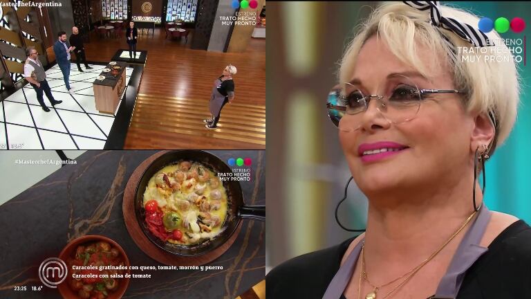 Carmen Barbieri, emocionada, por la victoria del plato de su abuela en MasterChef: "Era la viuda del guitarrista de Gardel"