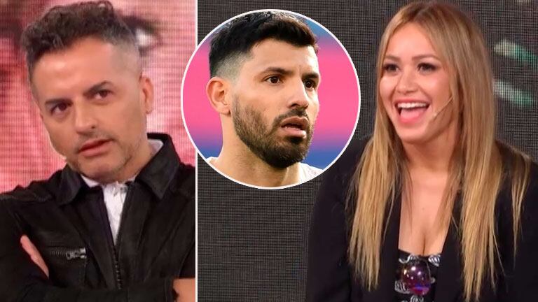 La incómoda reacción de Karina la Princesita cuando Ángel de Brito hizo una pregunta sobre el Kun Agüero