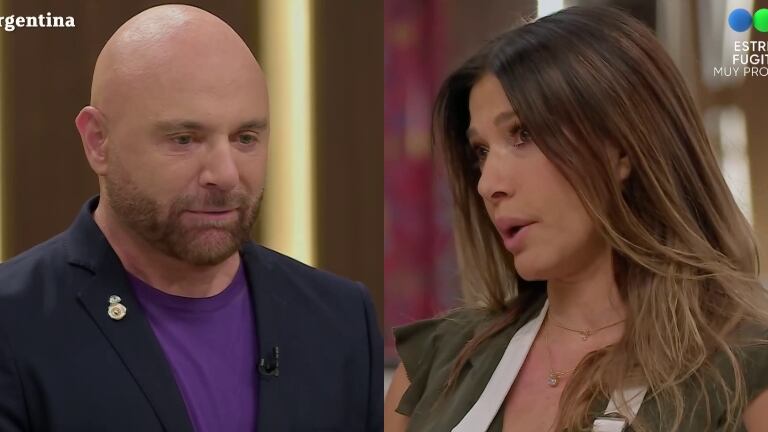 Picante devolución de Germán Martitegui a Catherine Fulop en MasterChef: "Hablás tanto que mareás"