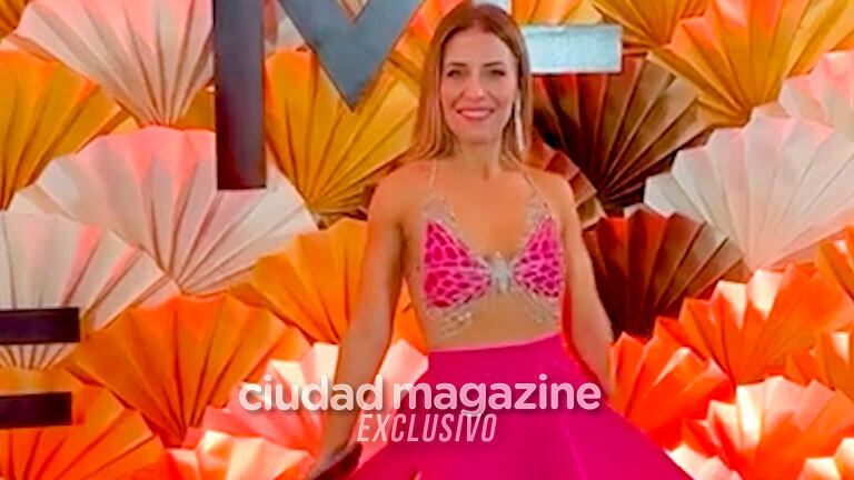 Mariana Brey marcó tendencia en los premios Martín Fierro con su look de dos piezas