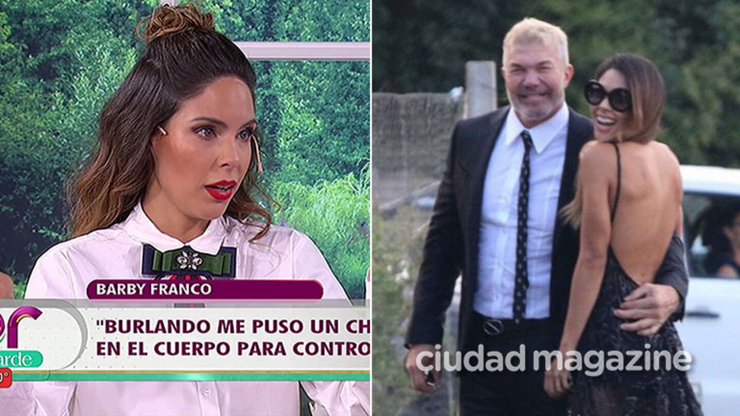 Barby Franco reveló el motivo hot e íntimo de su profunda crisis con  Burlando: 