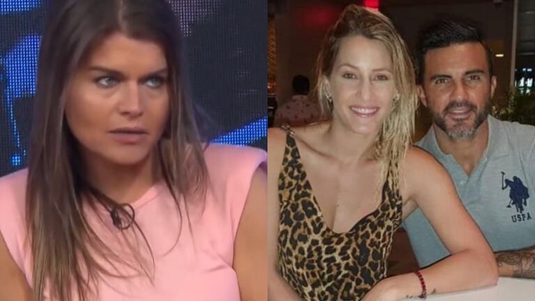 Angie Balbaini y una fuerte frase contra Cubero: "Cuidado que Mica Viciconte te va a dejar con las nenas en Pampa y la vía"