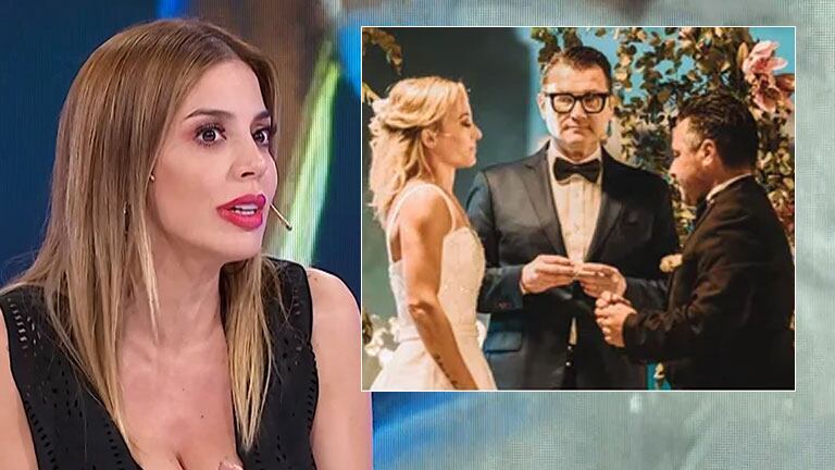 ¡Vio amor! Virginia Gallardo contó cuál fue su reacción al ver la boda falsa de Chanchi Estévez y Sabrina Carballo 