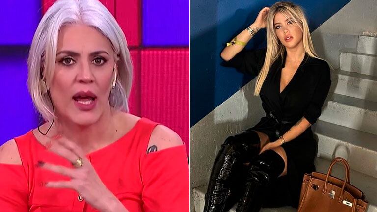 Firme defensa de Débora D'Amato a Wanda Nara de quienes la critican por su gustos costosos