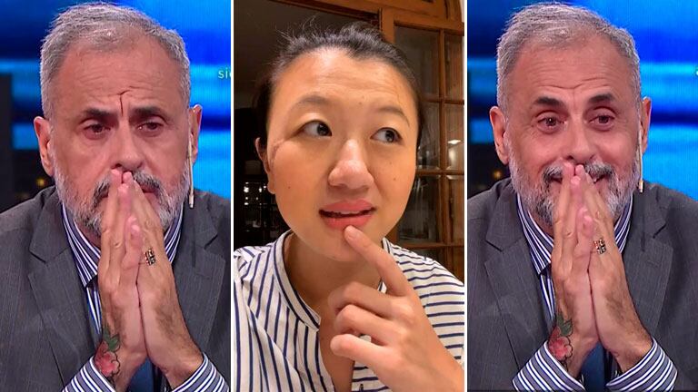 La emoción de Jorge Rial al escuchar la fuerte historia de vida de Karina Gao