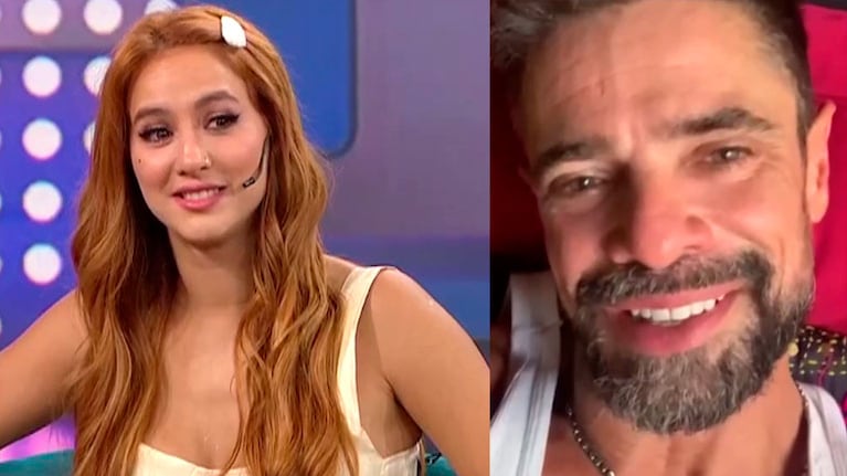 Flor Vigna se "quejó" de los apodos poco amorosos que le puso Luciano Castro