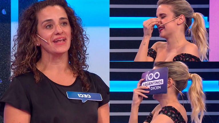 Naza Di Serio protagonizó un momento incómodo con una mujer en 100 Argentinos Dicen