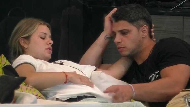 Los videos de Coti y Alexis de Gran Hermano que generan rumores de embarazo