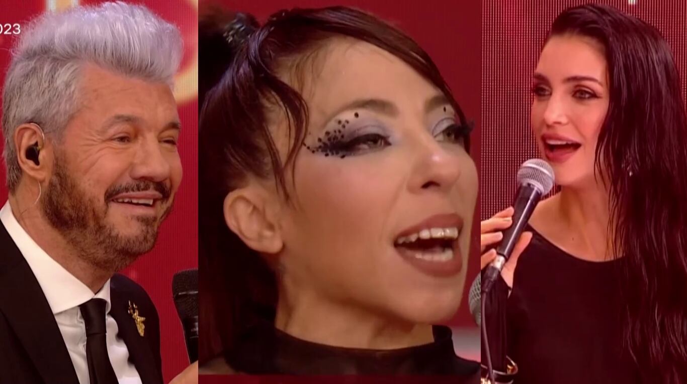 Picante observación de Noelia Pompa en frente de Marcelo Tinelli y Zaira Nara