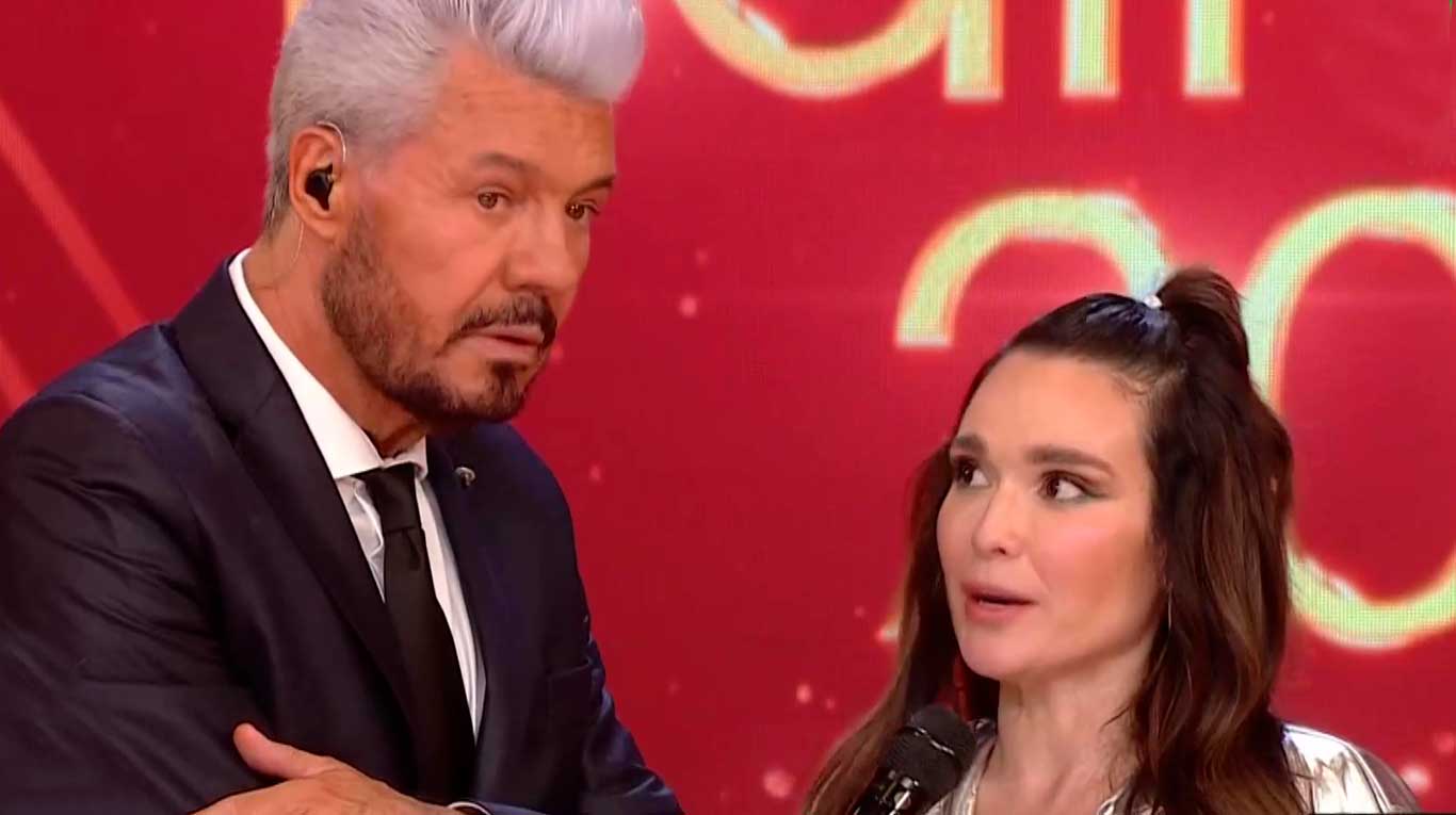 Lali González le hizo un reproche vintage a Marcelo Tinelli