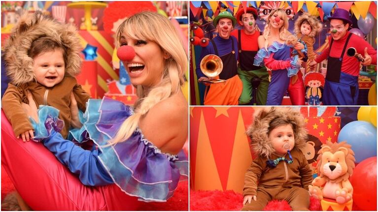 Vicky Xipolitakis le celebró sus 9 meses a Salvador, su hijo