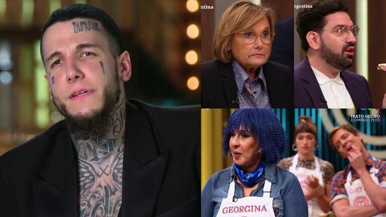 Filoso gesto de Alex Caniggia en MasterChef Celebrity: "No me importa nada de ellos"