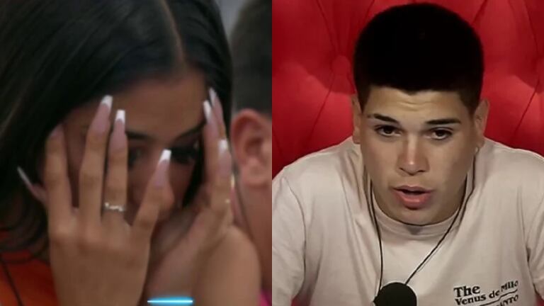 Llamativa reacción de Thiago después de que Daniela quedara eliminada de la casa de Gran Hermano 2022