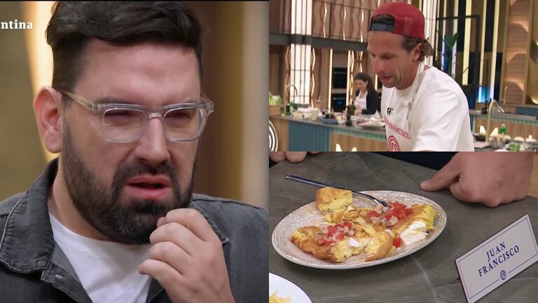 Tremenda crítica de Damián Betular al probar el plato de un participante de MasterChef: "Es como la alfombra del baño"