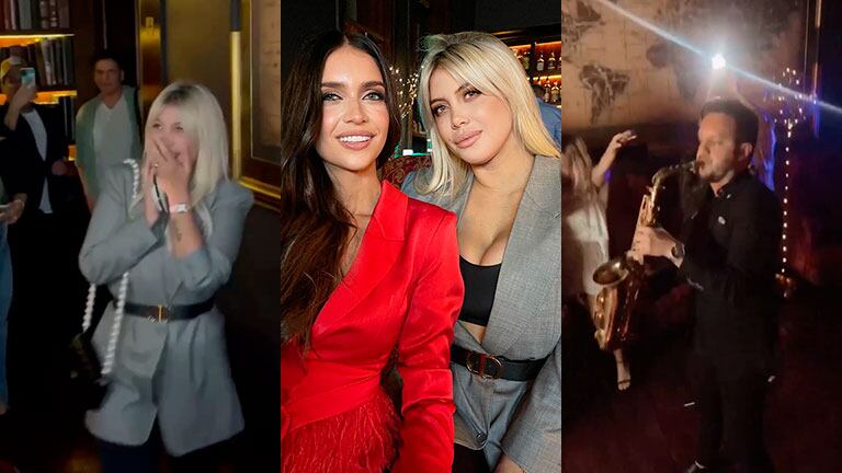 Todos los detalles de íntima fiesta sorpresa que le prepararon a Wanda Nara por su cumpleaños en Argentina 