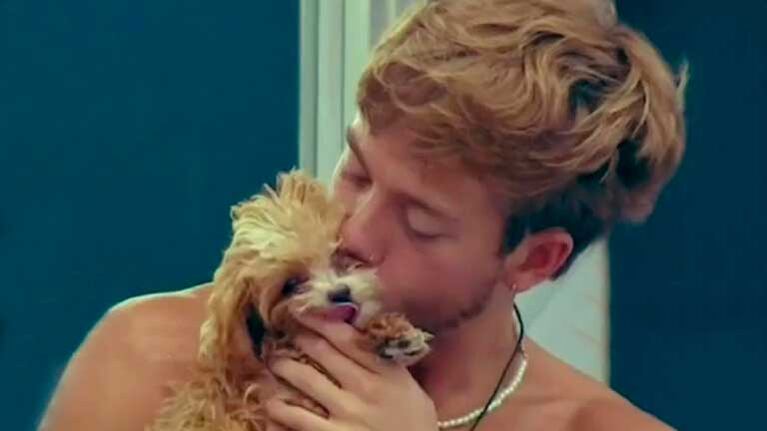 Nacho le hizo una firme promesa al perrito Caramelo en Gran Hermano 2022