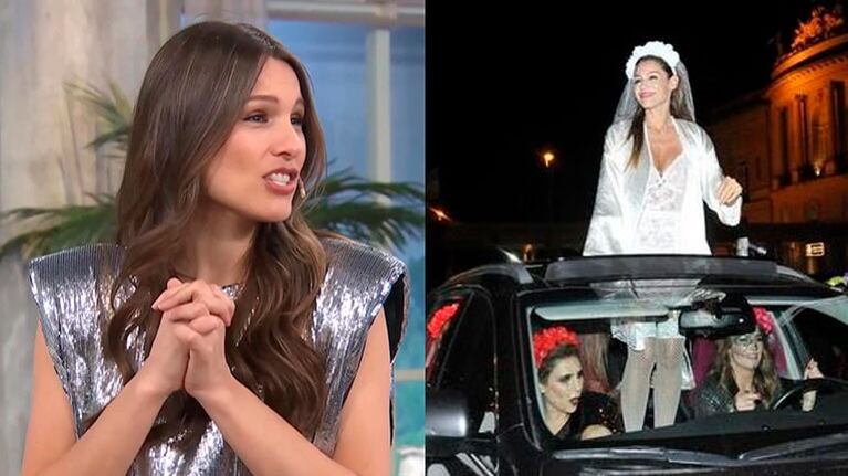 Pampita recordó la movida noche que pasó con sus amigas en su despedida de soltera