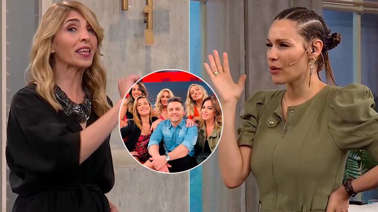 Pampita frenó a Karina Iavícoli cuando desafió al aire a las angelitas