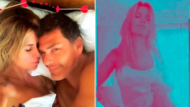 Los videos del cumpleaños súper hot de Ramiro Ponce de León que compartió Florencia Peña