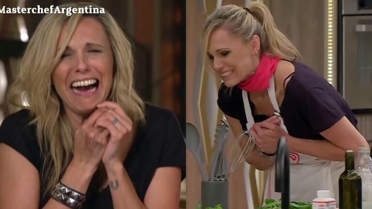 Doloroso accidente de Denise Dumas en MasterChef: "Me golpeé muy fuerte con la puerta justo en el nervio de la mano"