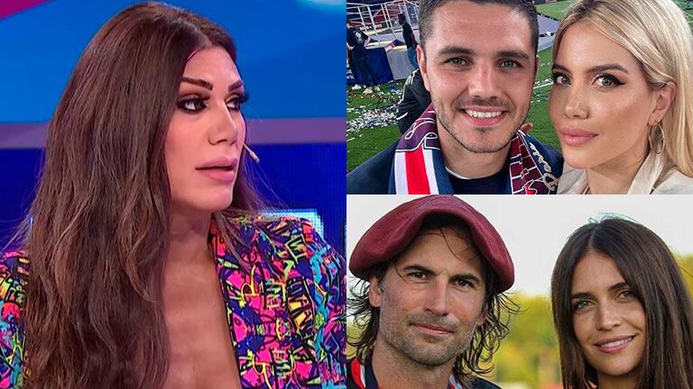 Flor de la Ve dio a conocer conocer una versión sobre las rupturas de Wanda y Zaira Nara de Mauro Icardi y Jakob von Plessen