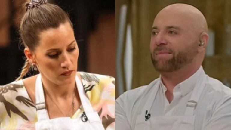 Tremenda frase Mica Viciconte tras su pelea con Germán Martitegui en MasterChef Celebrity: "Que no me rompa porque no me conoce"