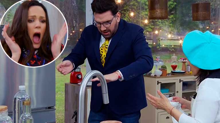 El divertido accidente que arruinó el traje de Damián Betular en Bake Off Argentina 