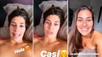 Ivana Nadal se mostró al natural ante sus seguidores